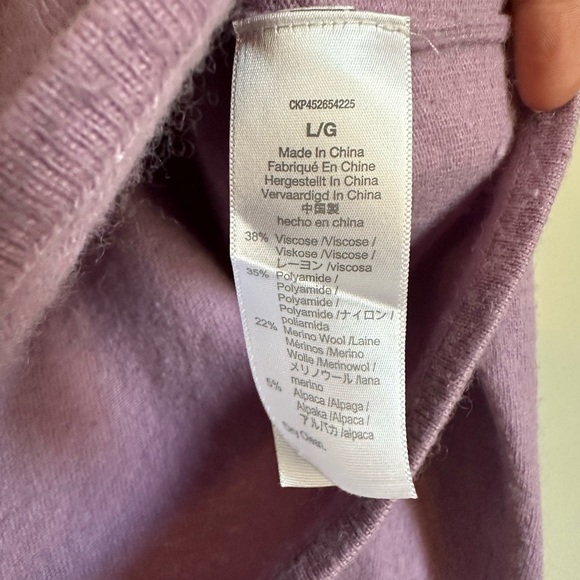 Madewell Purple Sweater - Picture 2 of 4